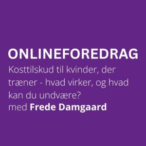 Kosttilskud til kvinder, der træner - 23. september 2026