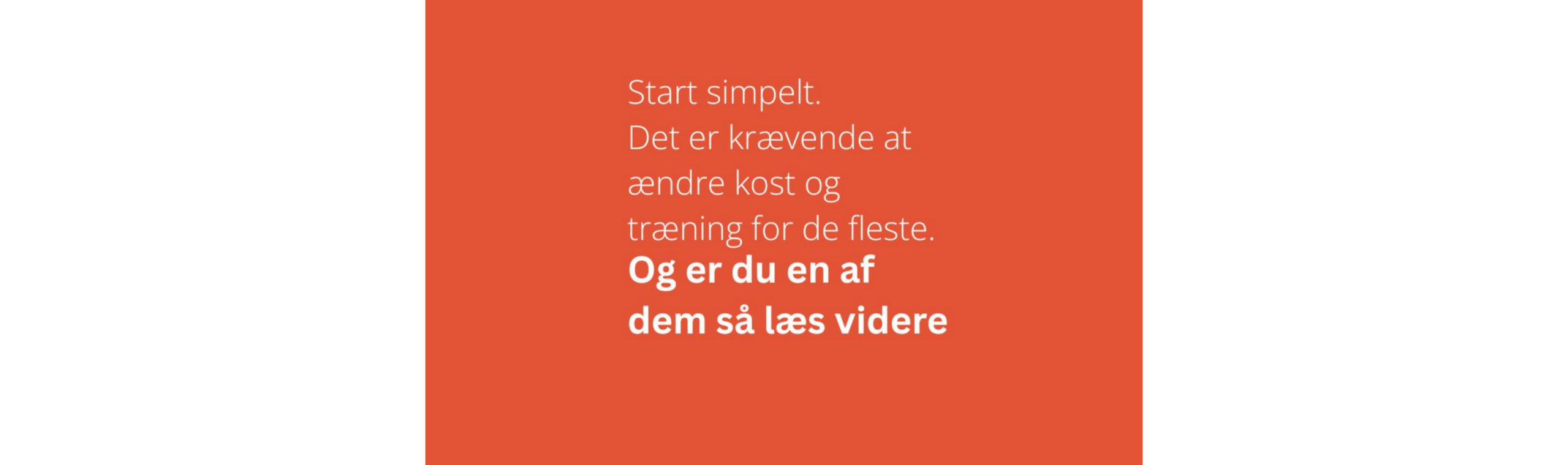 Start simpelt